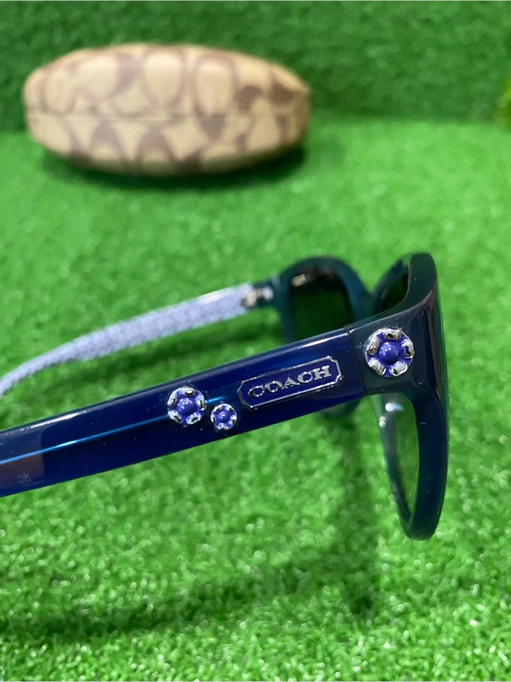 Coach HC 8017 (L009 Kendal) 5038/11 Blue Sunglasses (Sep 026)